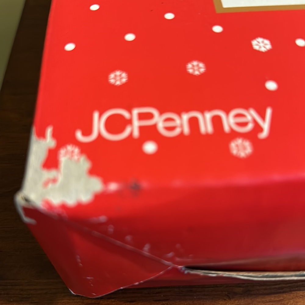 Christmas in July - Vintage JC Penney Holiday Christmas Ceramic Tile Tray - Picture 13 of 13